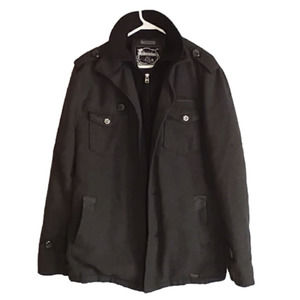 𝅺Buckle Black Label Medium Mens Coat Black